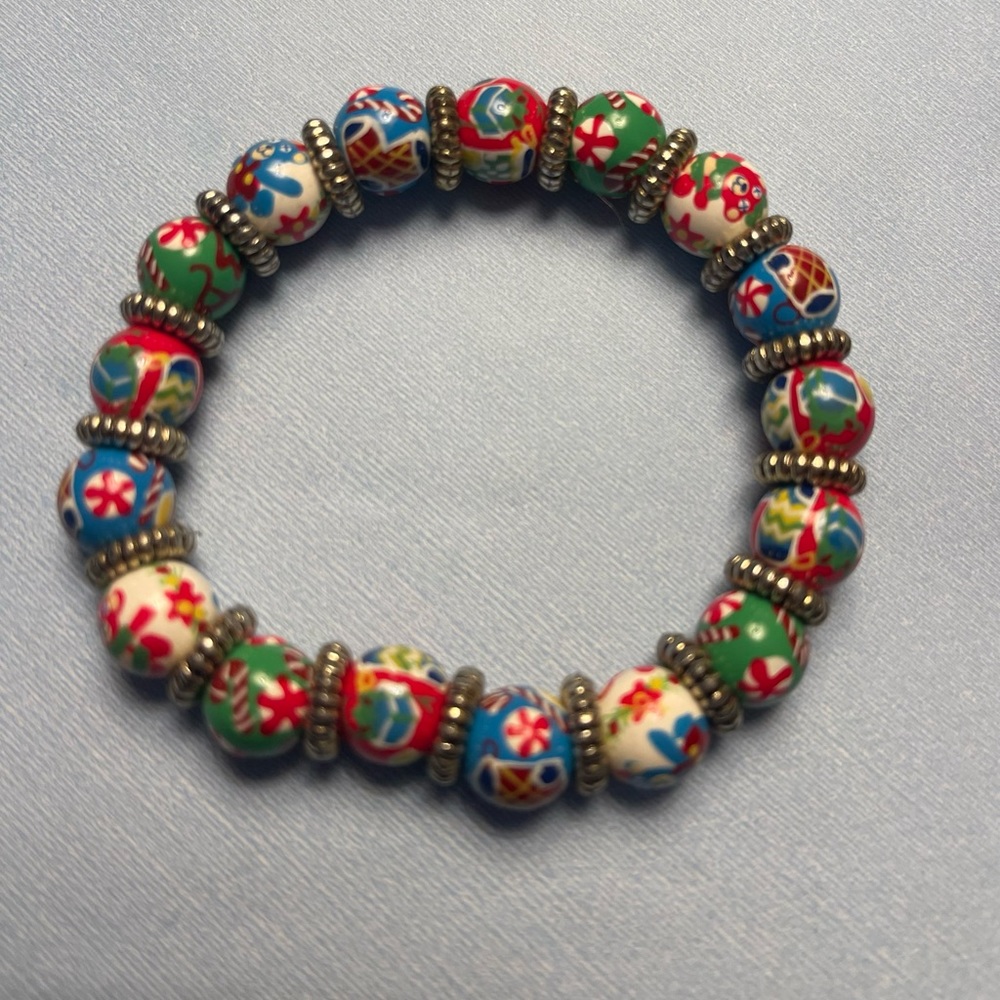 Angela Moore Christmas bracelet